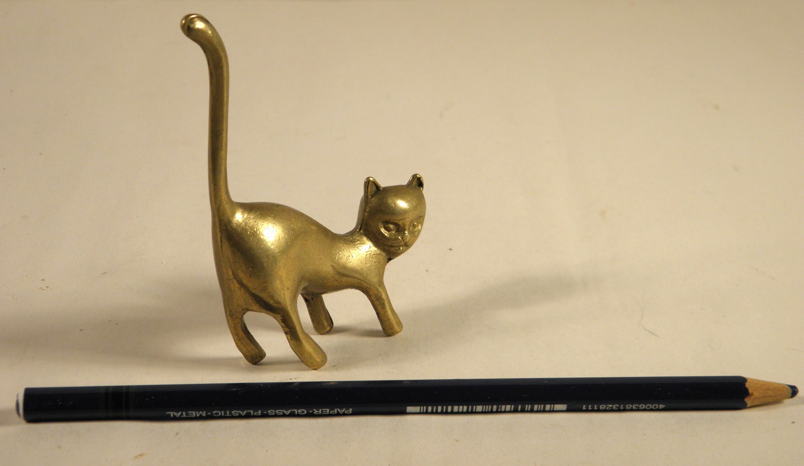 Brass cat