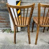 (Lot) 5 Baumann chairs model 83