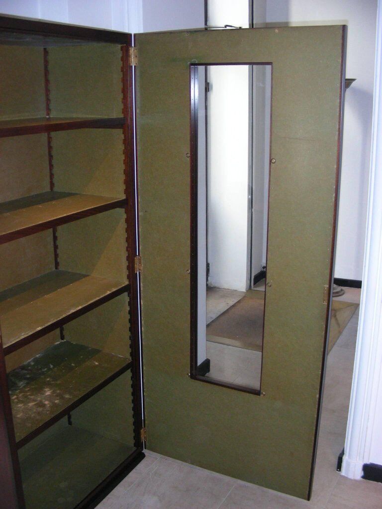 Showcase André Sornay Sapele mahogany art deco around 1935