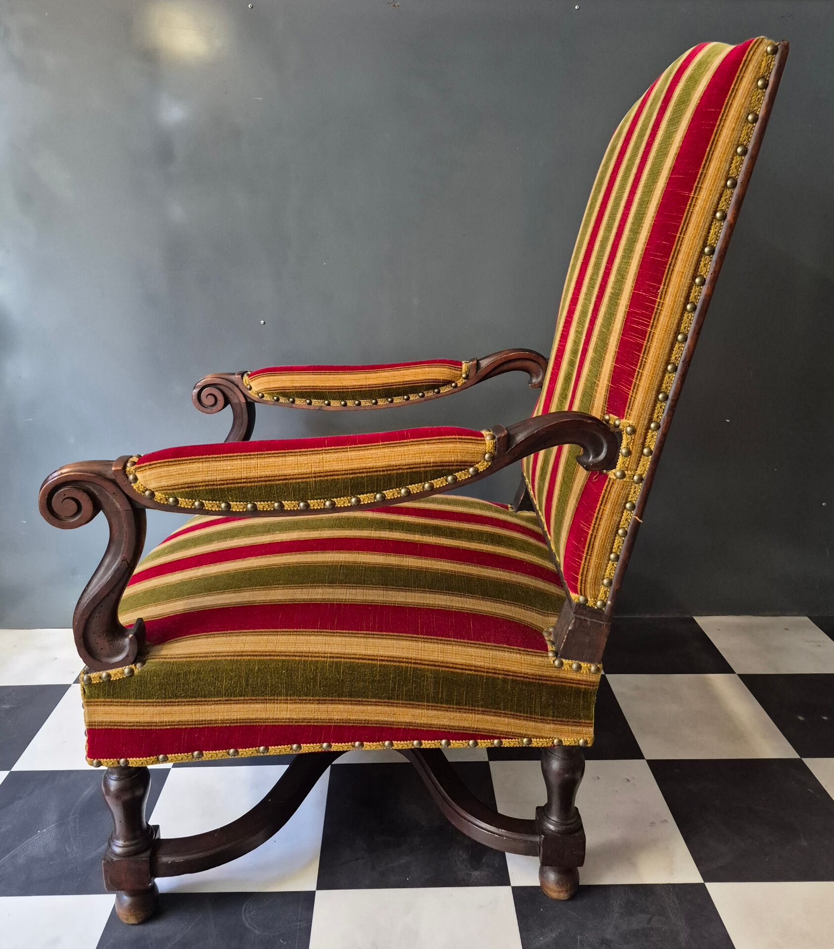 Louis XIV style armchair