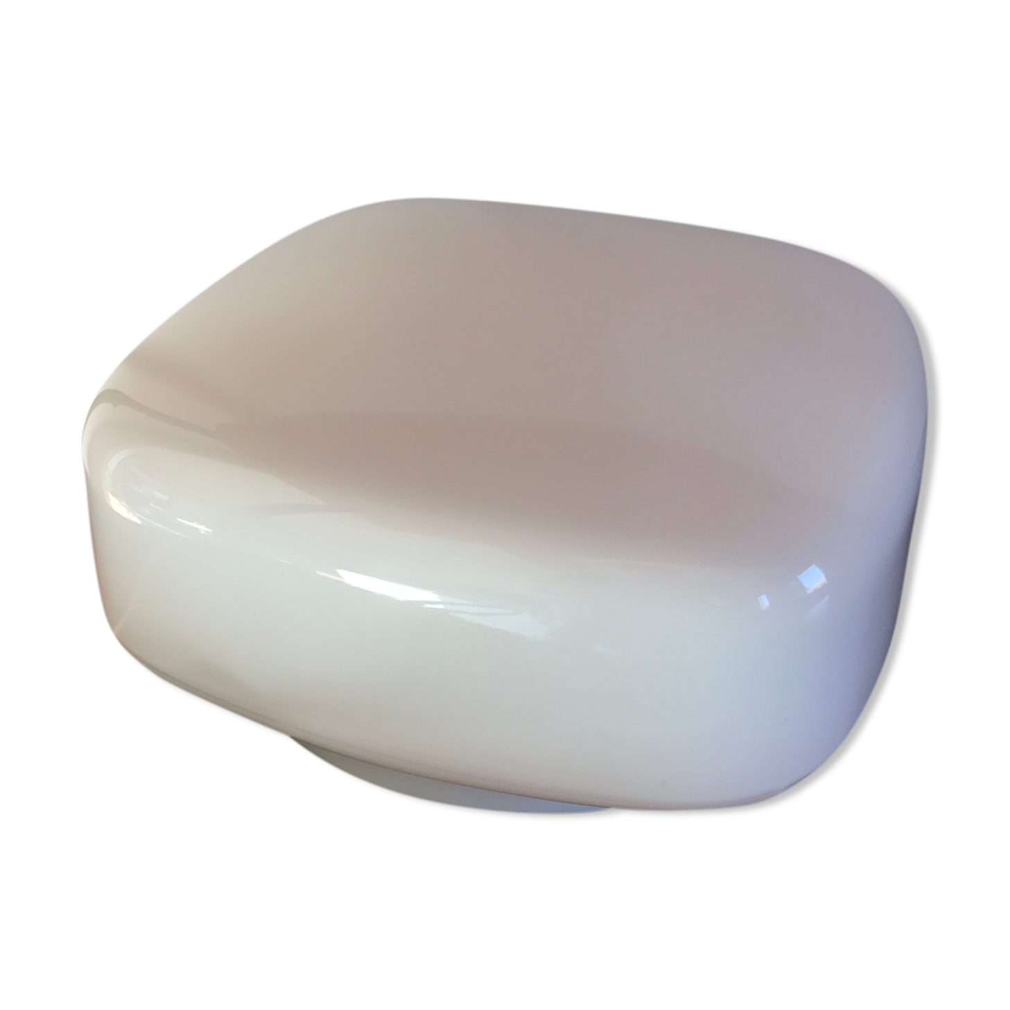 Opaline table lamp from the 70s