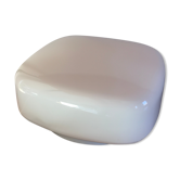 Lampe de table en opaline des années 70