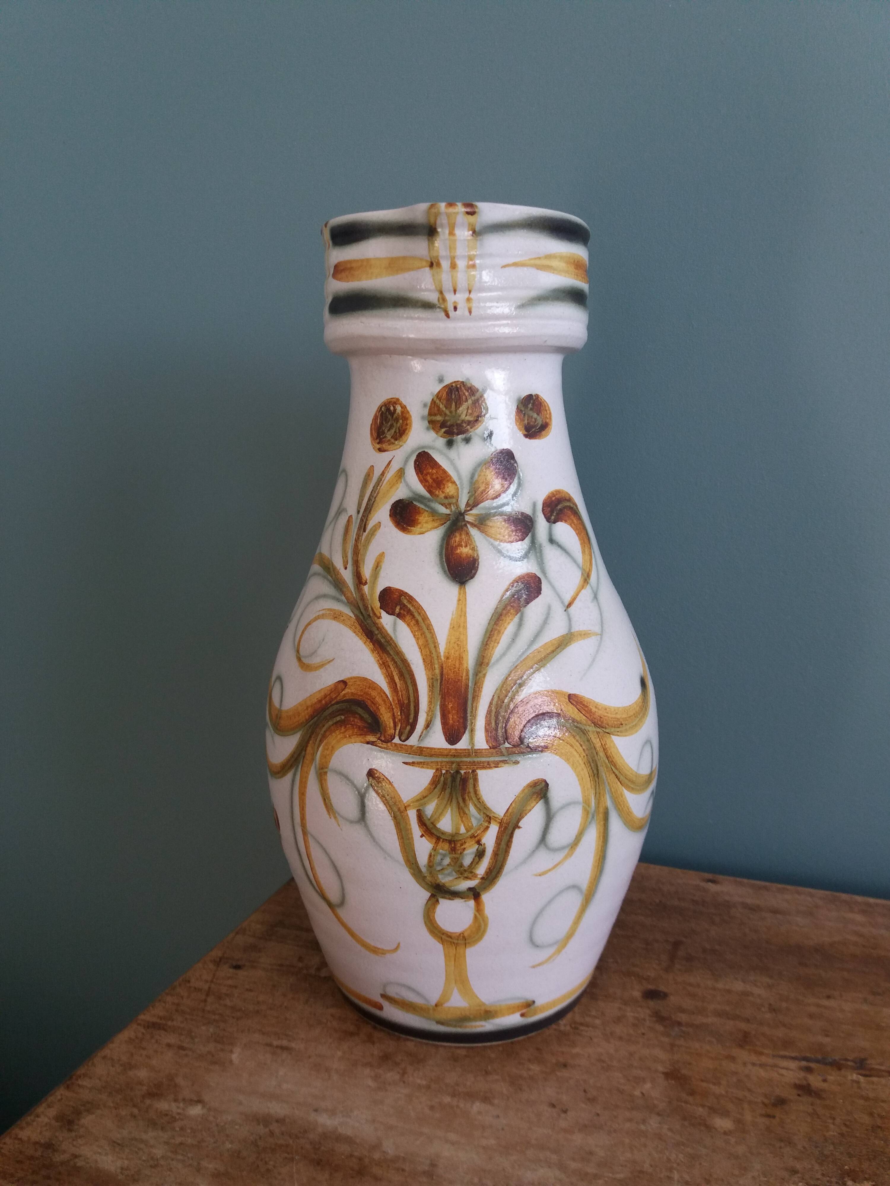 Pichet Keraluc Quimper G6 signé