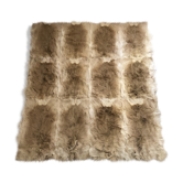 Tapis en poils de chèvre 215x235cm
