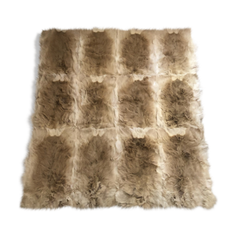 Big goat hair rug 215x235cm