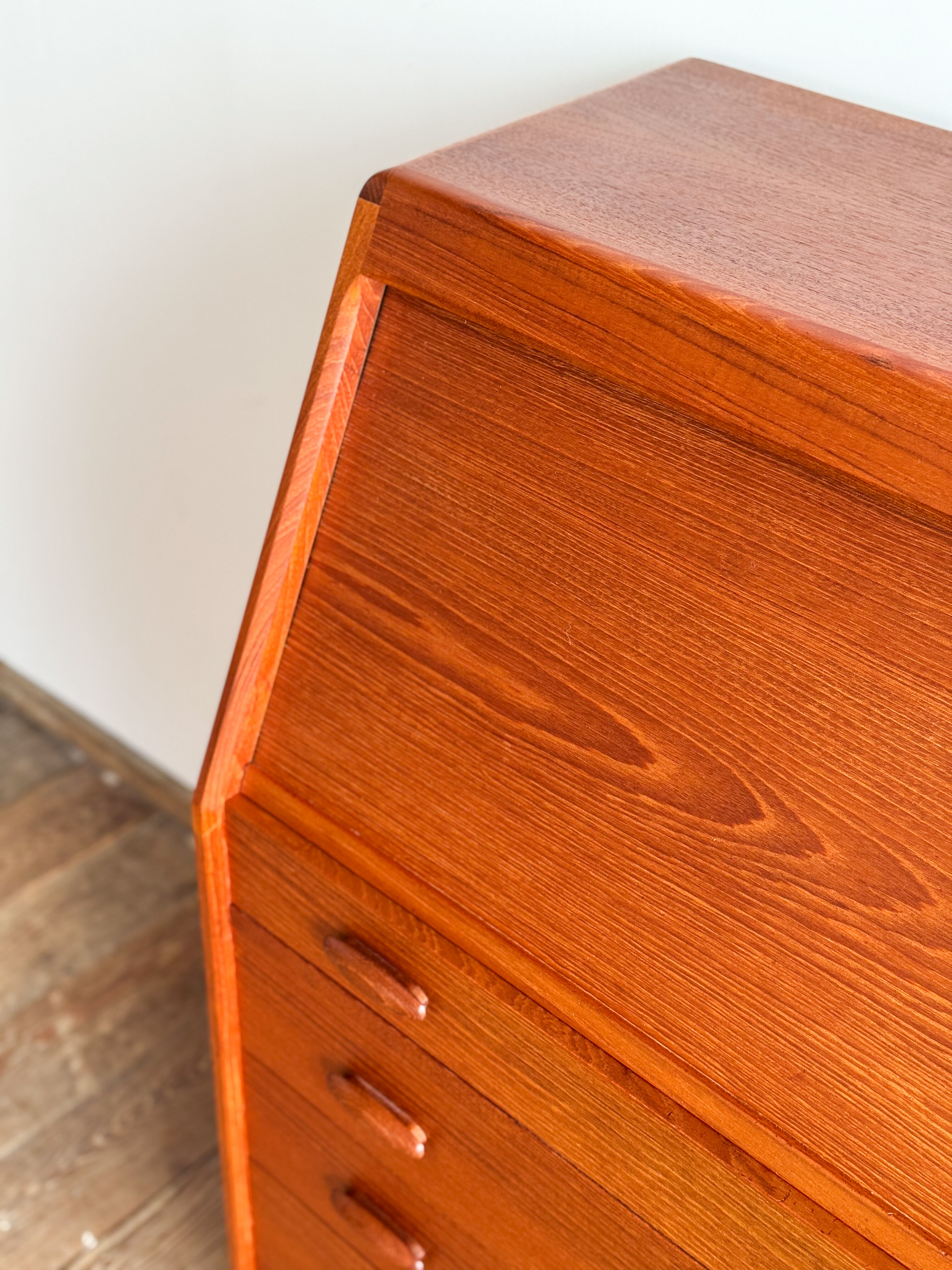 Teak Secretary Dyrlund Denmark Mid Century Desk