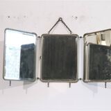 Vintage triptych mirror 1950