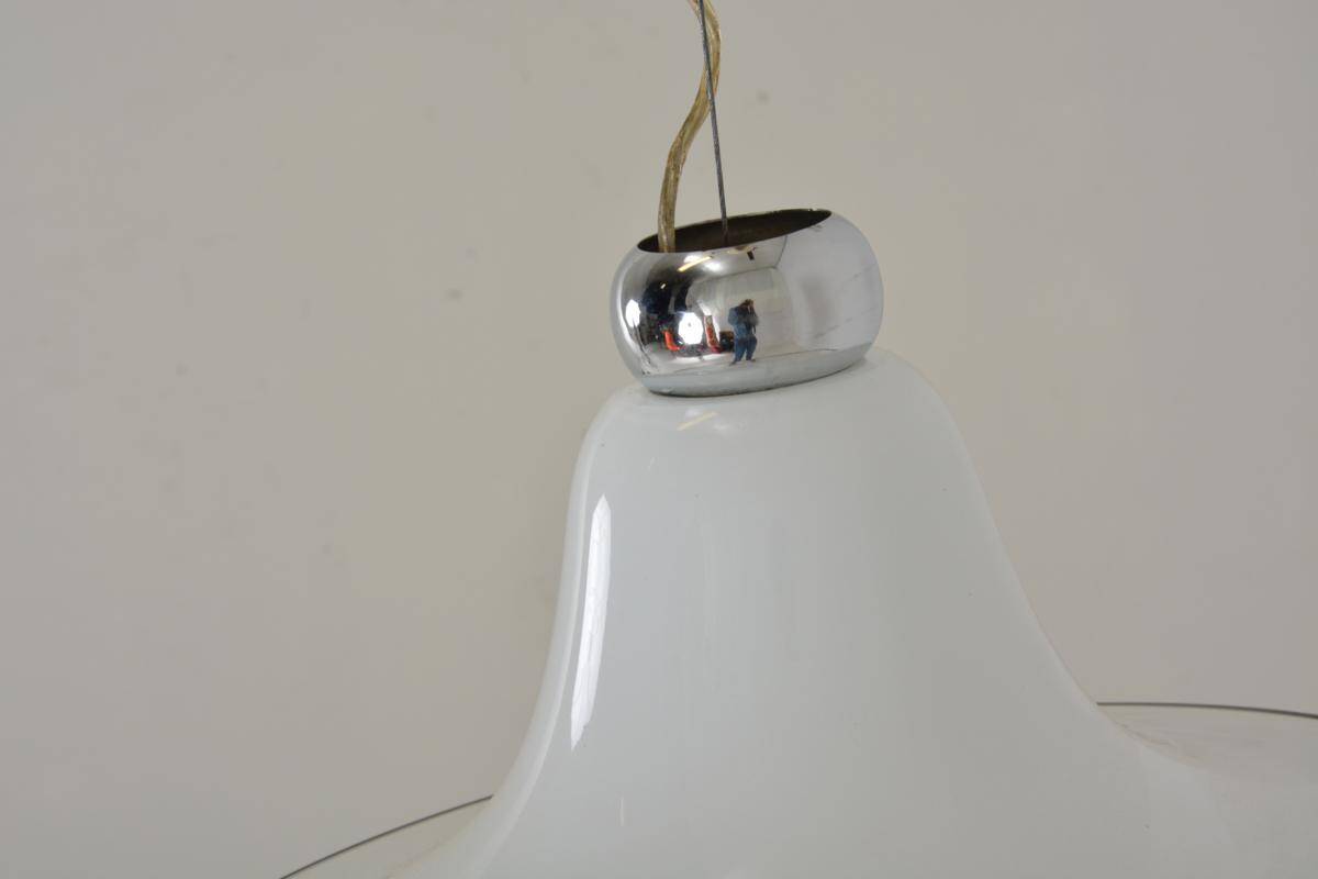 Scandinavian opaline chandelier/suspension