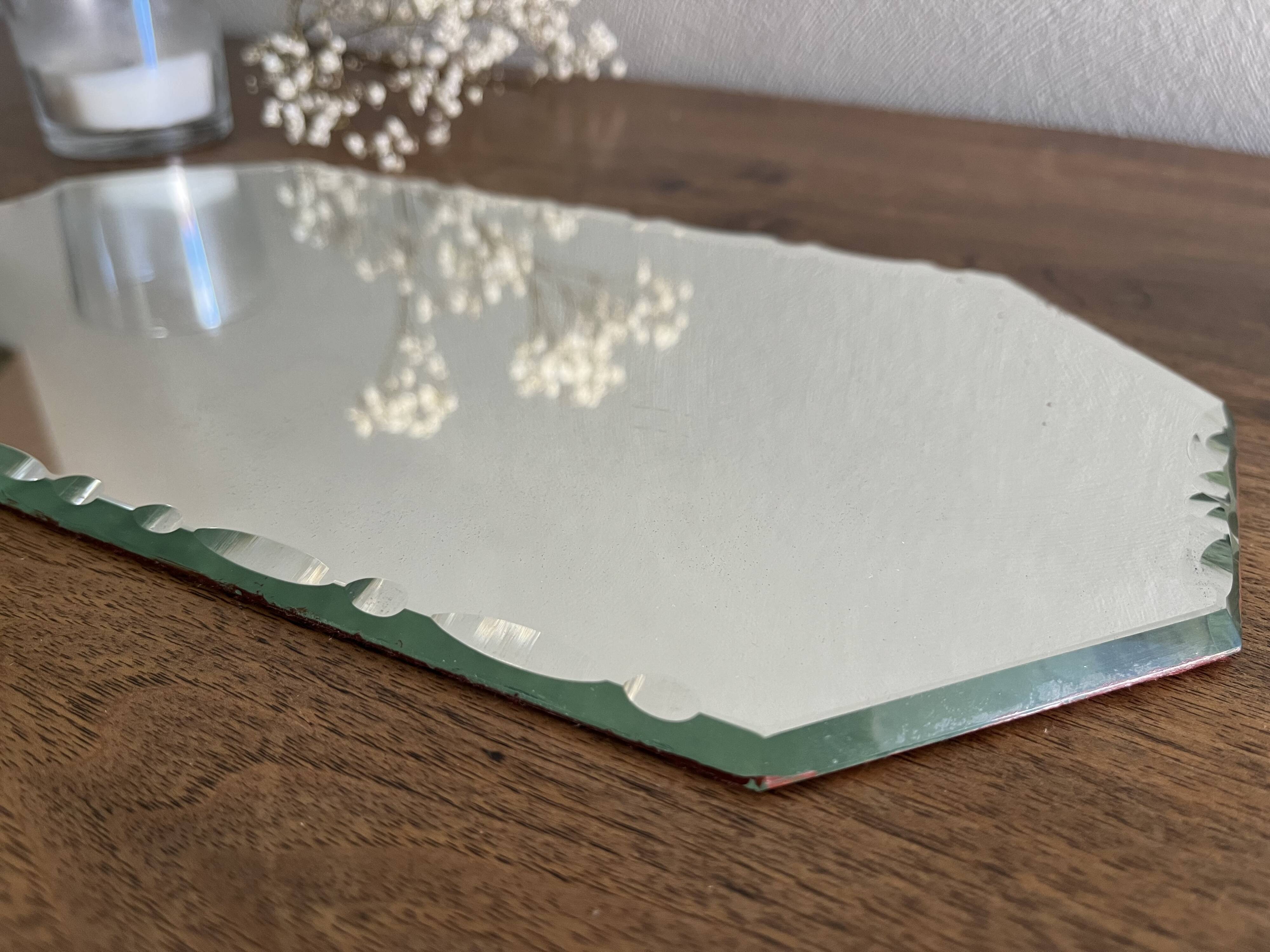 Beveled mirror 33 x 18 cm