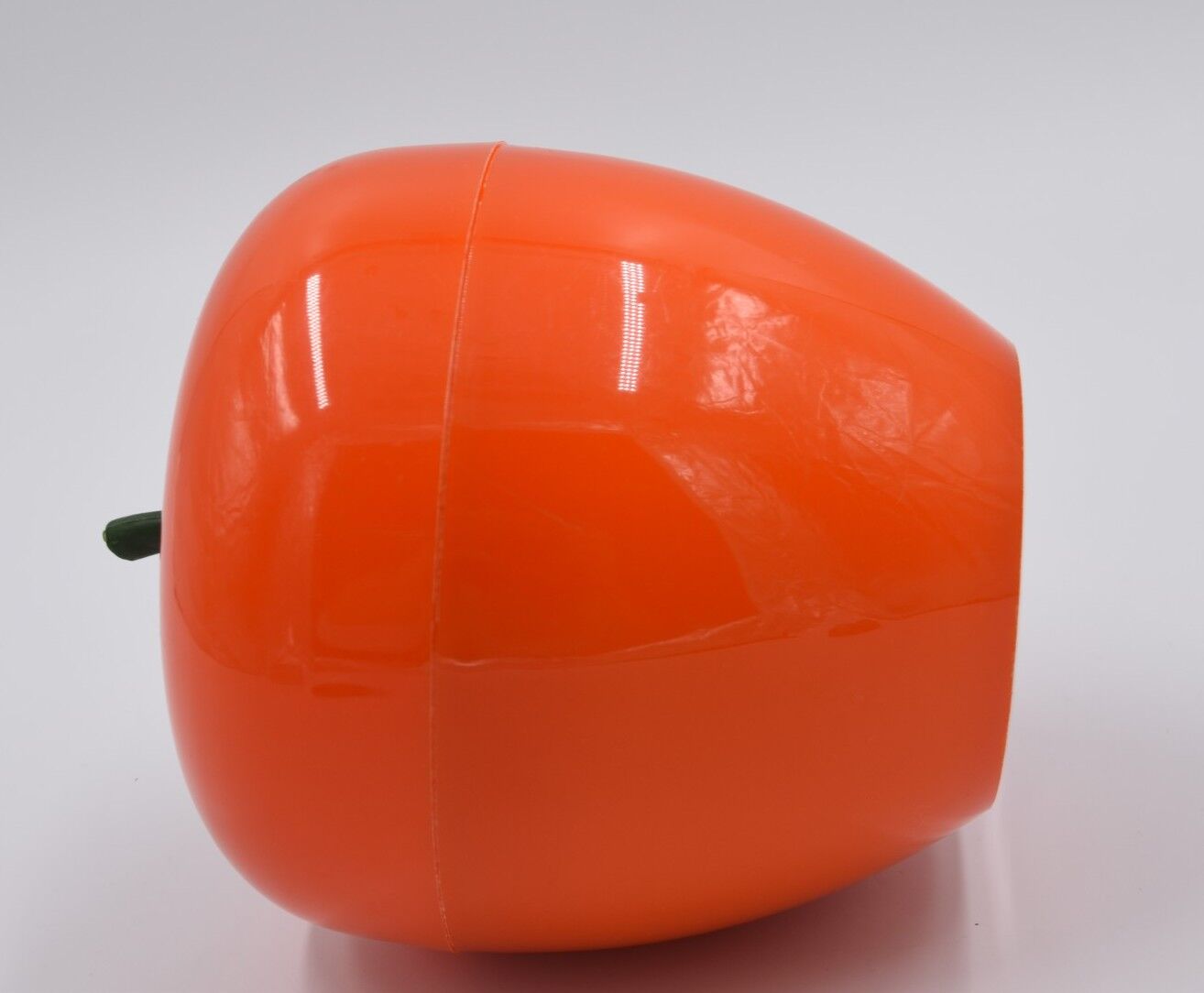 Vintage ice bucket in the shape of an orange apple