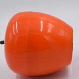 Vintage ice bucket in the shape of an orange apple