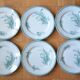 Lot of 6 plates L'Amanidnoise, Muguet collection
