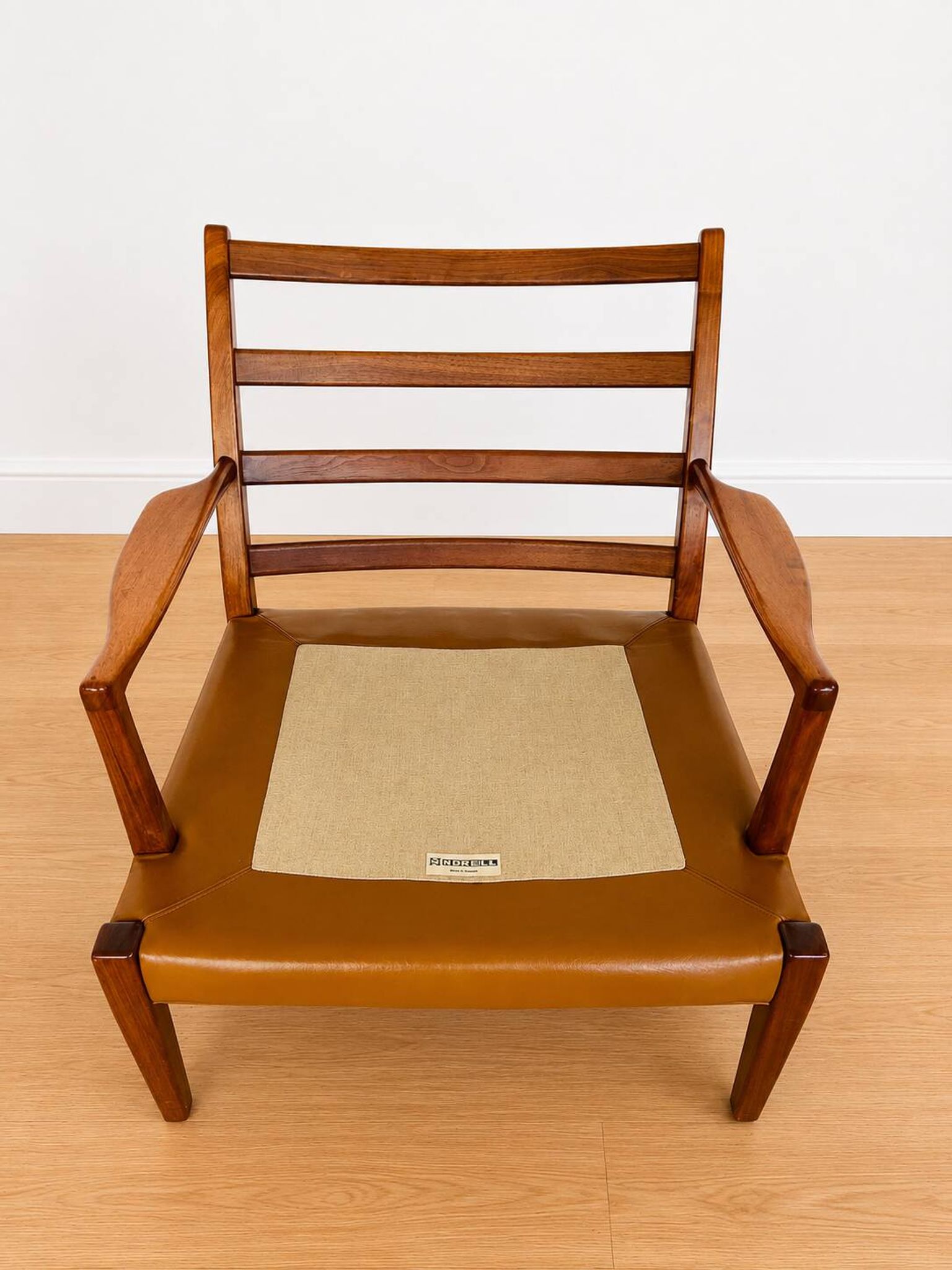 Fauteuil Arne Norell modèle “Löven”, années 1960.