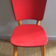 Paire de chaises années 60