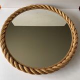Vintage mirror in rope