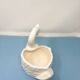 Italian ceramic swan shaped flowerpot