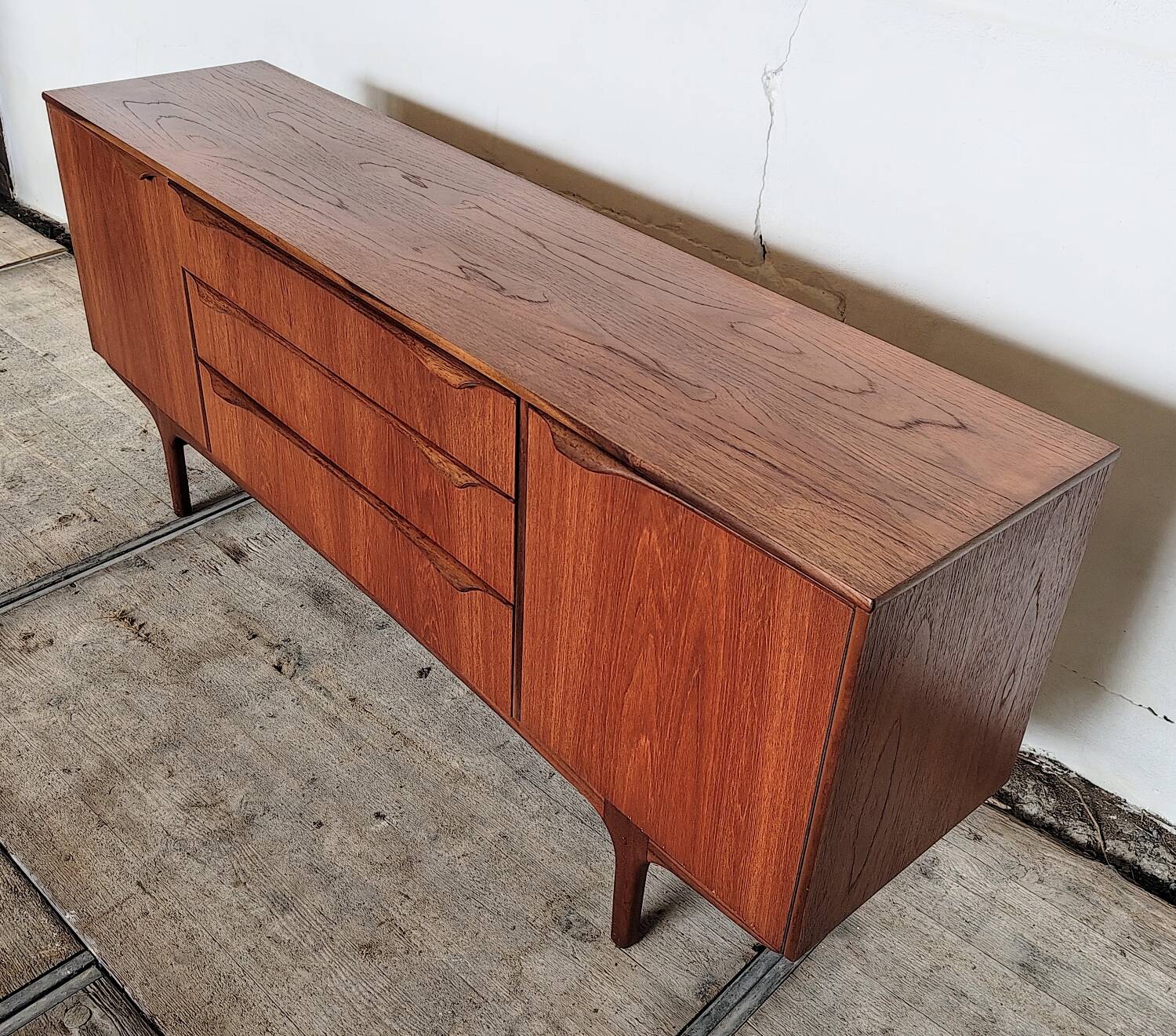 Scandinavian style teak sideboard from the 60s