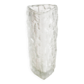 1960's Flower Vase by Vladislav Urban for Rosice Glasswork