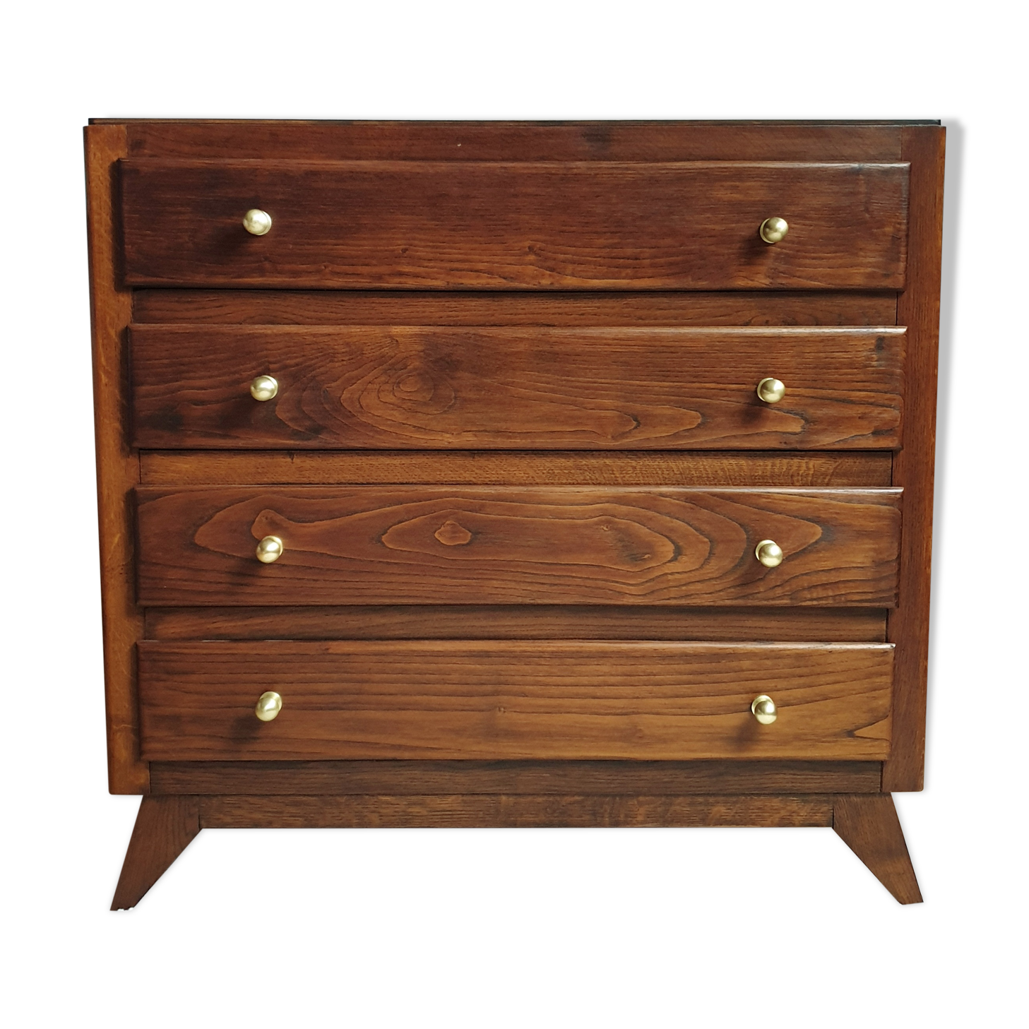 Commode vintage pieds compas