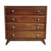 Commode vintage pieds compas