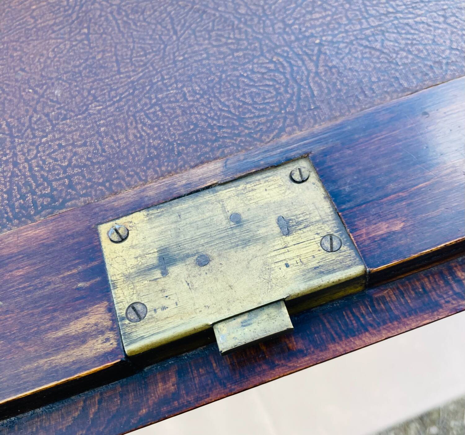 Sloping desk or writing desk, early 20th century, Made in England