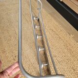 Porte-manteaux en aluminium  ( 6 patères) vintage