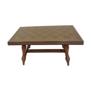 Table basse vintage plateau