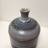Ceramic covered pot signed Onet Daniel Chaponet