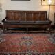 Vintage rustic wooden bench / antique bench