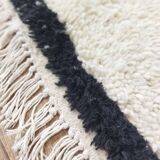 Tapis berbère en laine fait main 195 X 140 CM