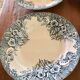 Narcisse Saint Amand ironstone deep plates