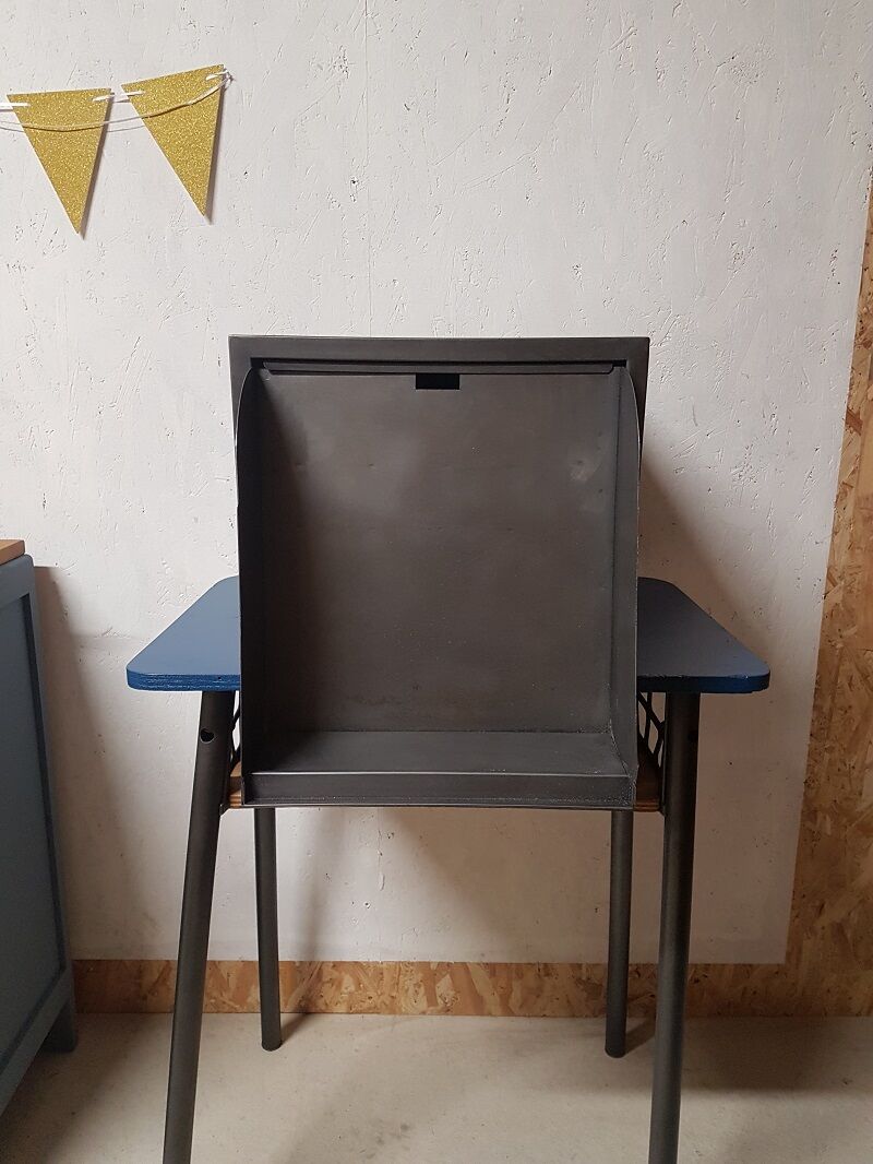 Industrial metal drawer