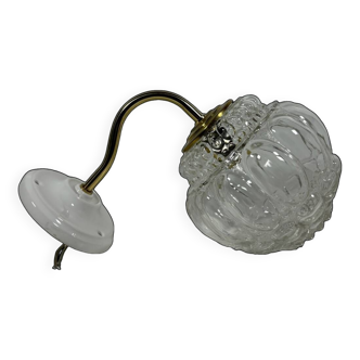 [Sets of 2] Bubble glass wall lights - sign collar - Vintage 70s design