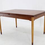Table à manger extensible en teck danois des années 1960