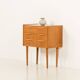 Small Danish mid century modern teak dresser, 1960s