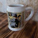 Beer mugs Porcelain by France Pillivuyt posters Toulouse Lautrec