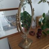 Brass psyche mirror