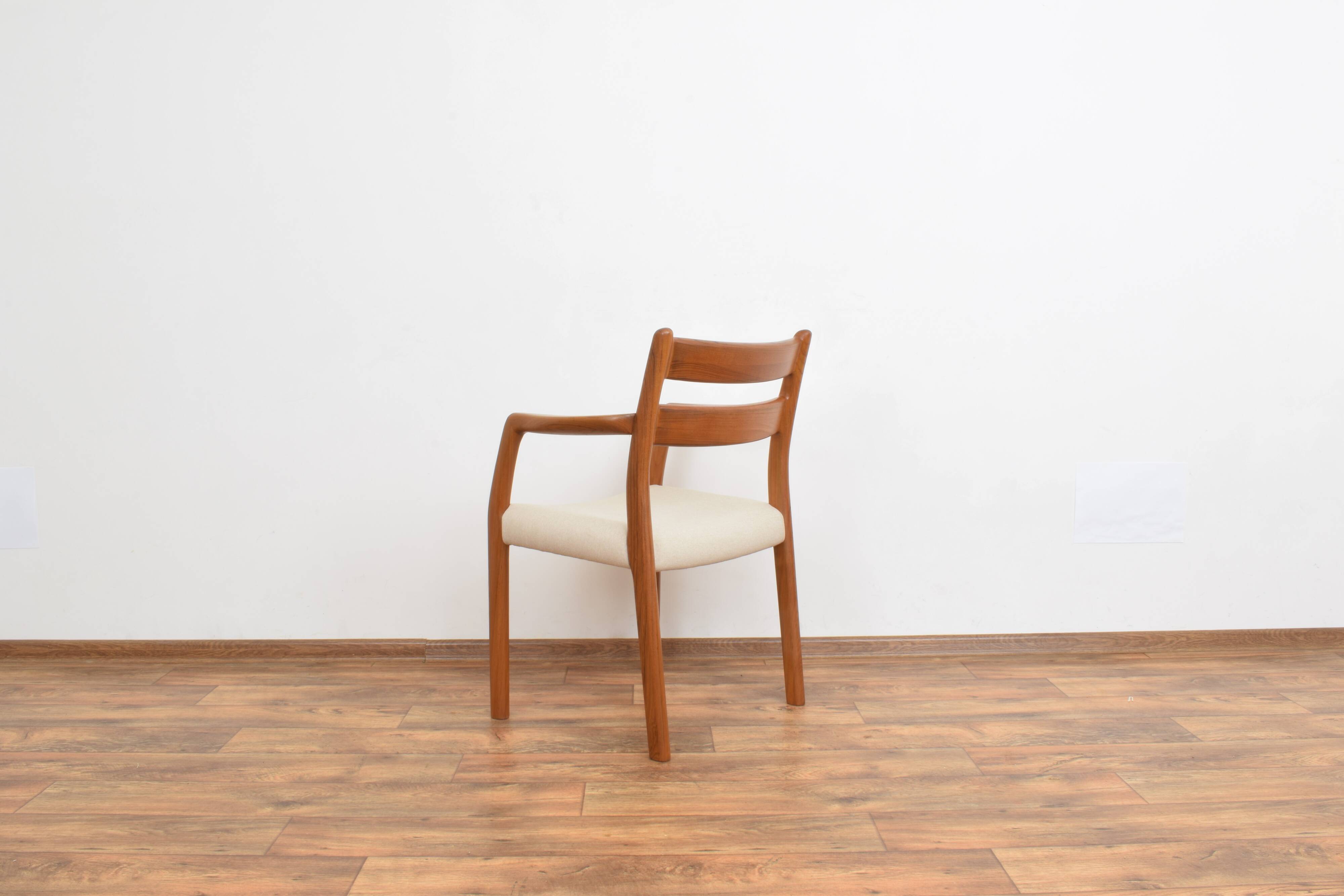 Mid-Century Danish Teak Armchair from EMC Møbler, 1970s.
