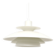 White Scandinavian lamp, 1970s