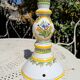 Pair of ceramic candlesticks