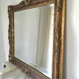 Rectangular baroque wall mirror