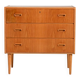 Scandinavian oak chest of drawers, 1960s