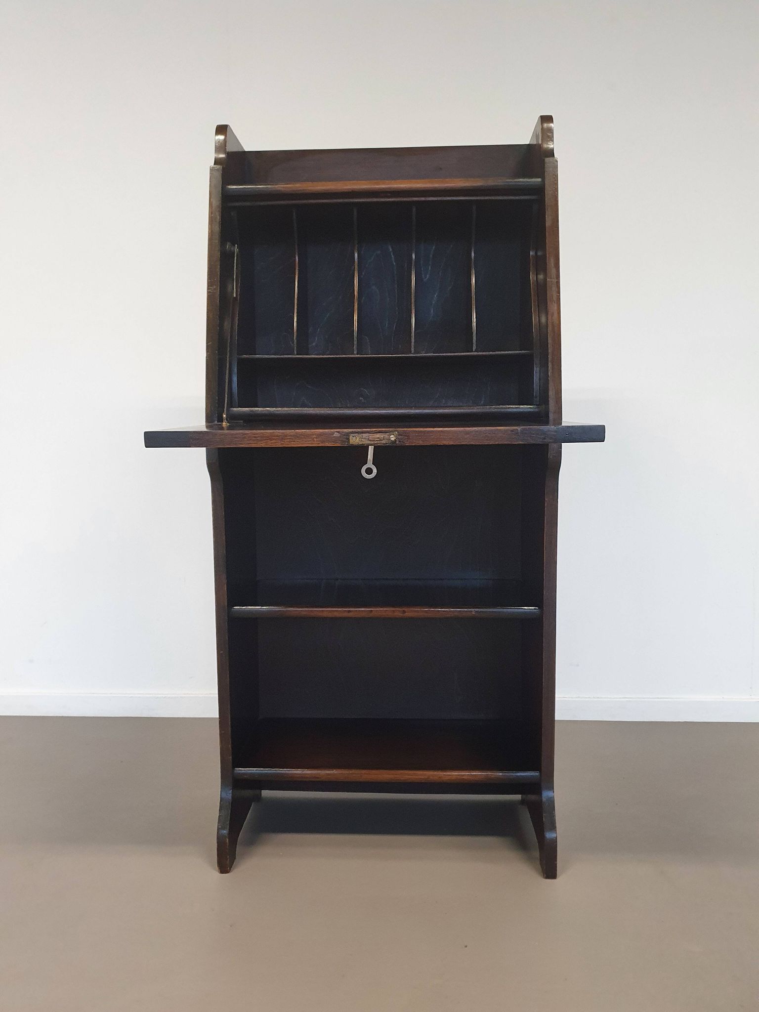 Interbellum small secretaire  Wide 54 -  Height 128 -  Depth 28 cm