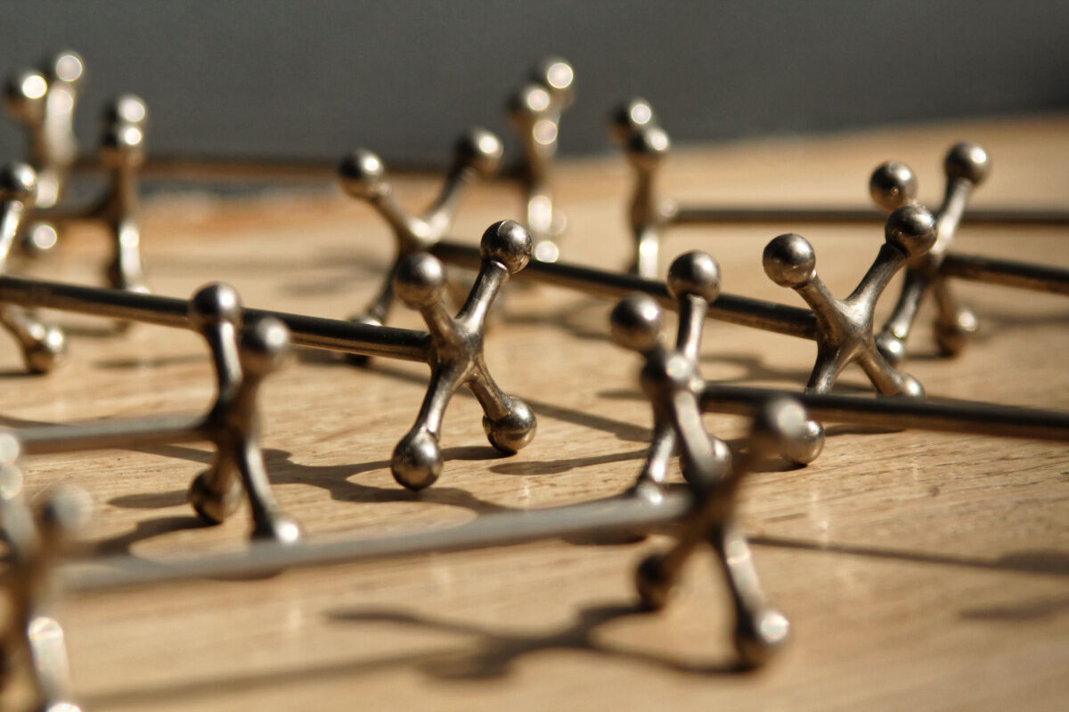 Set of 10 knife holders