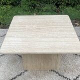 Travertine coffee table, 1970s