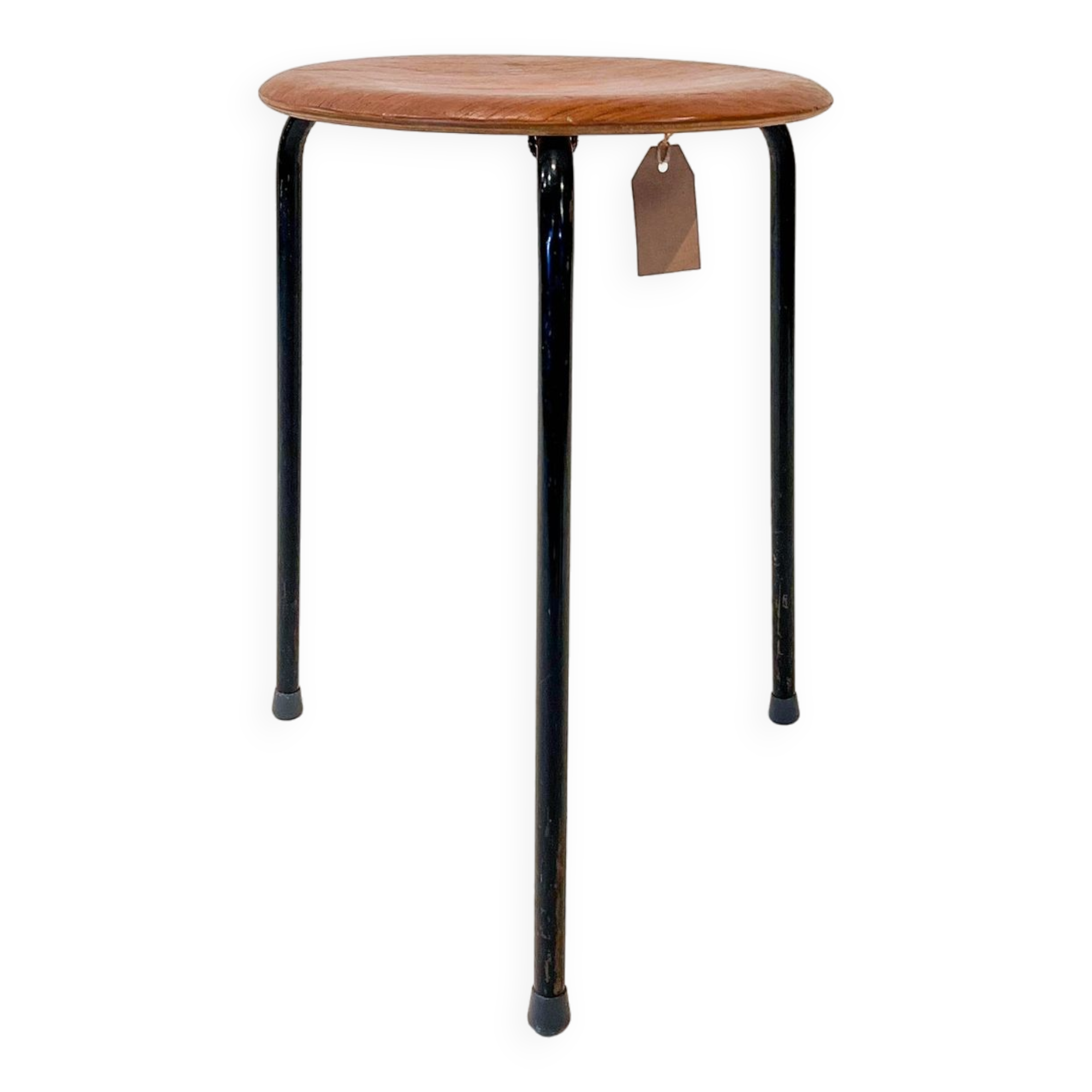 Wood & metal stool