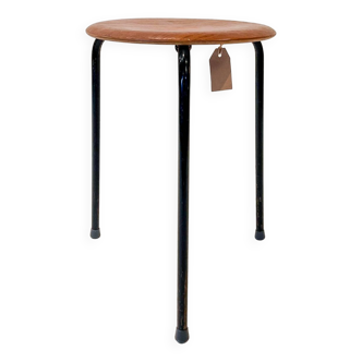 Wood & metal stool