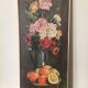 Tableau fleuri nature morte
