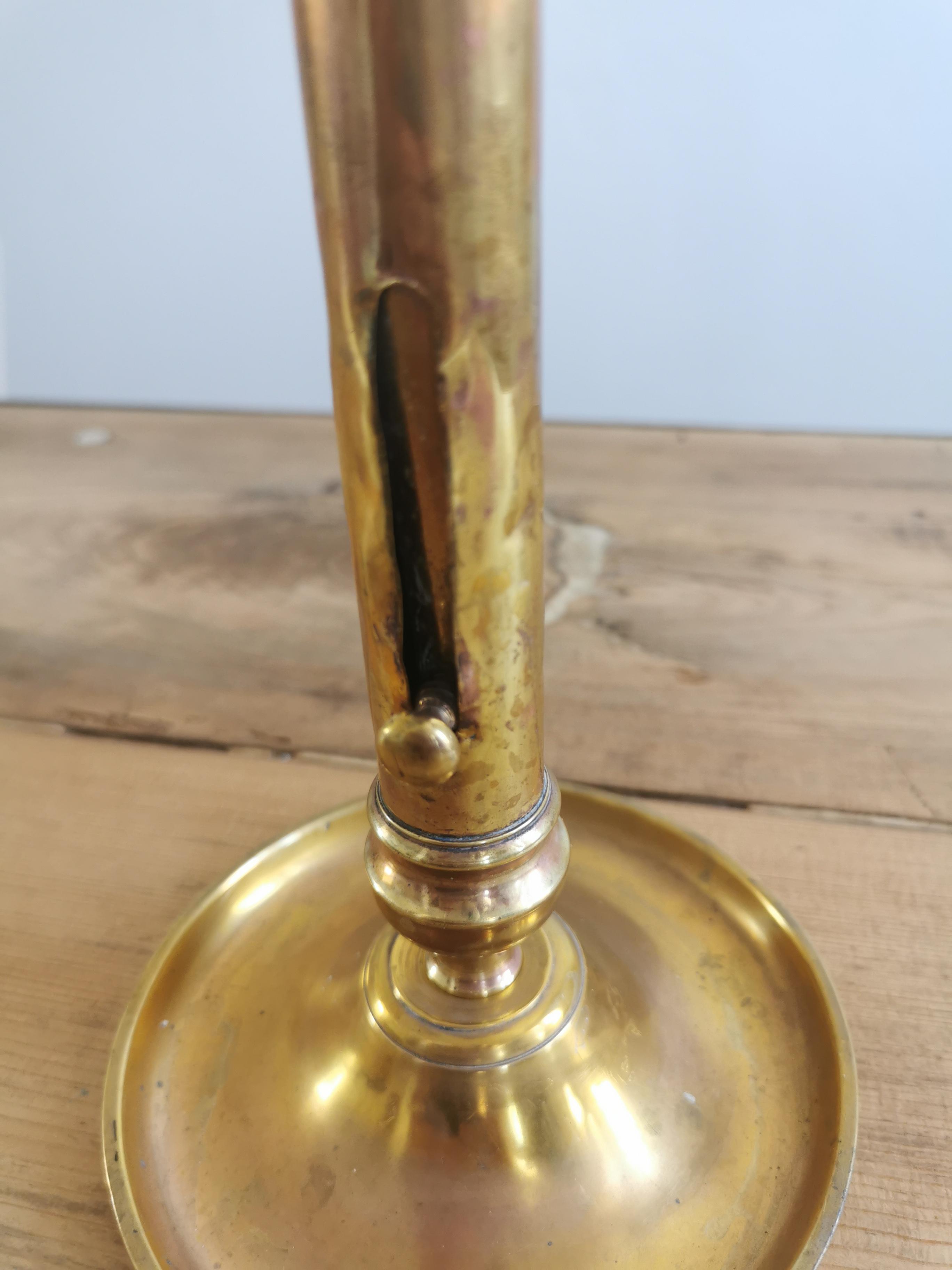 Vintage brass candle holder
