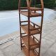 Rattan shelf